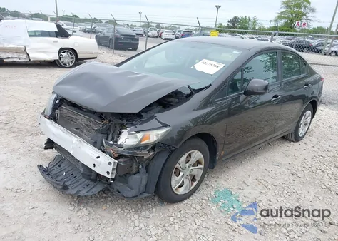 2013 Honda Civic Lx z USA, uszkodzony, nr VIN 19XFB2F53DE015480